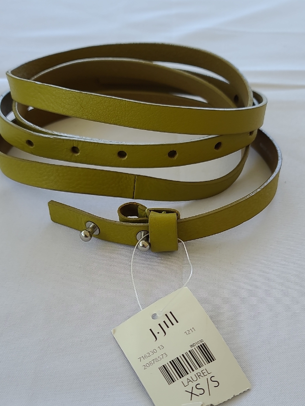 J. Jill  Double Wrap Belt Laurel